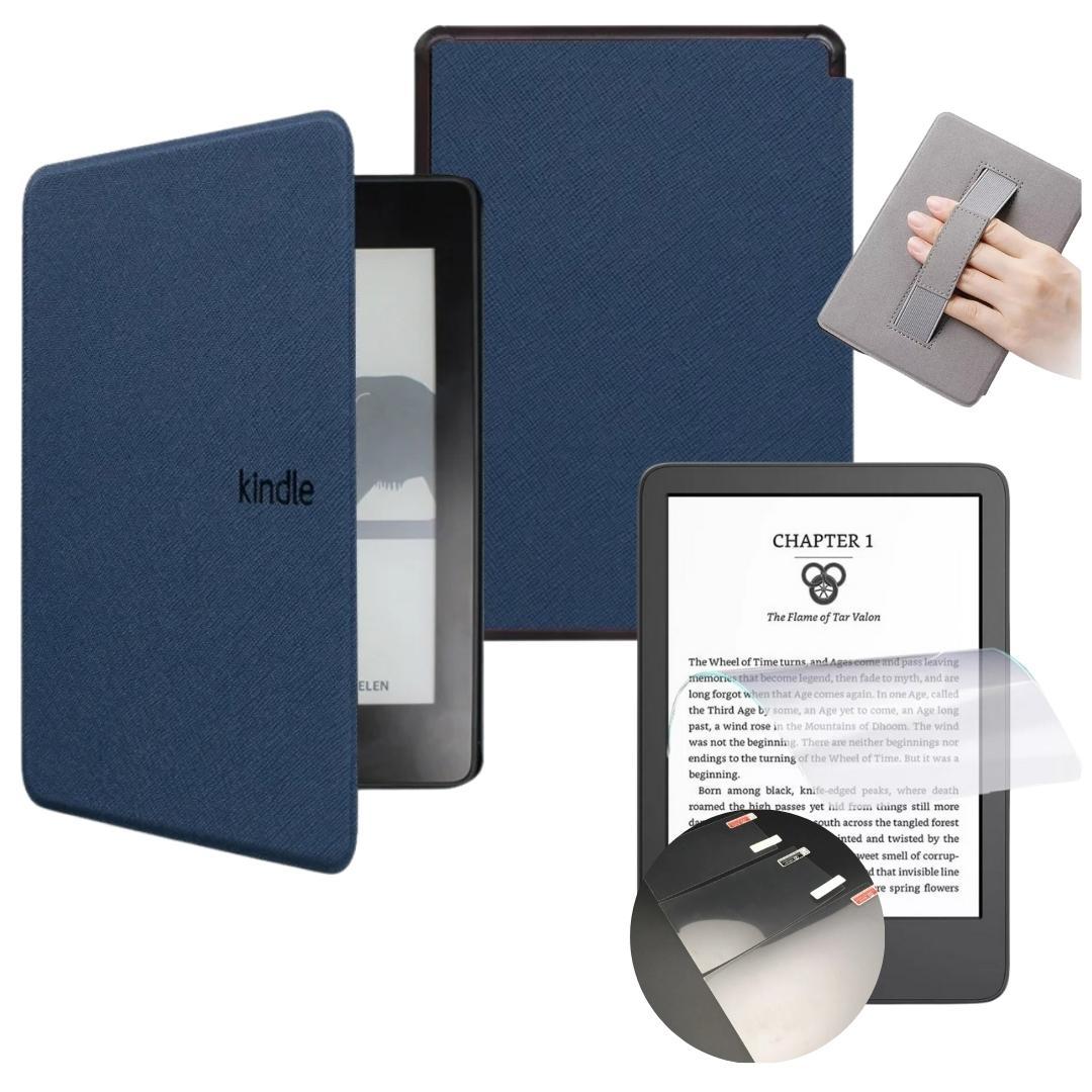 Miniatura Capa C Alça Para Kindle Paperwhite 7 Sa568B + Pel. Plastico