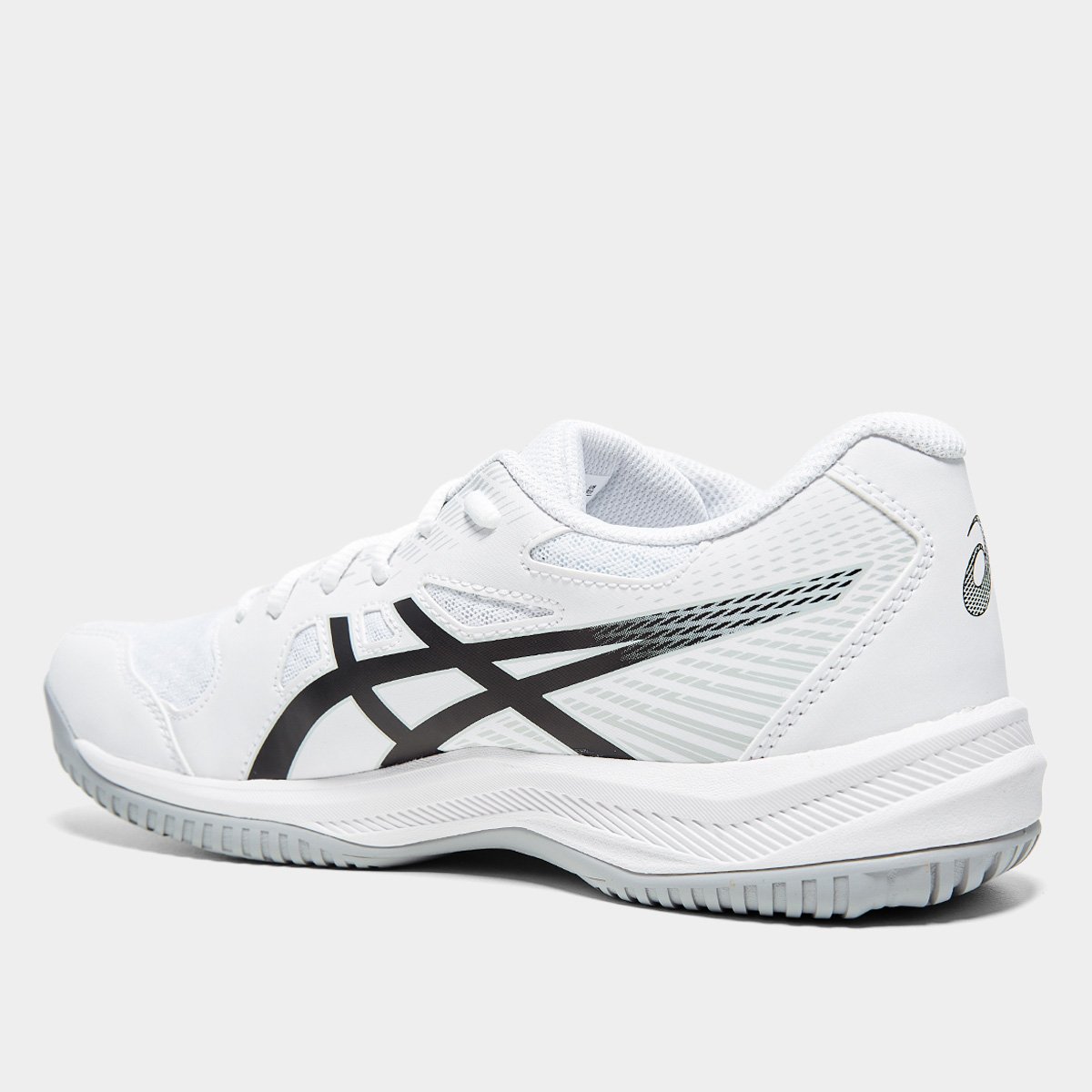 Miniatura Tênis Asics Upcourt 6 Masculino Branco+Preto - 39