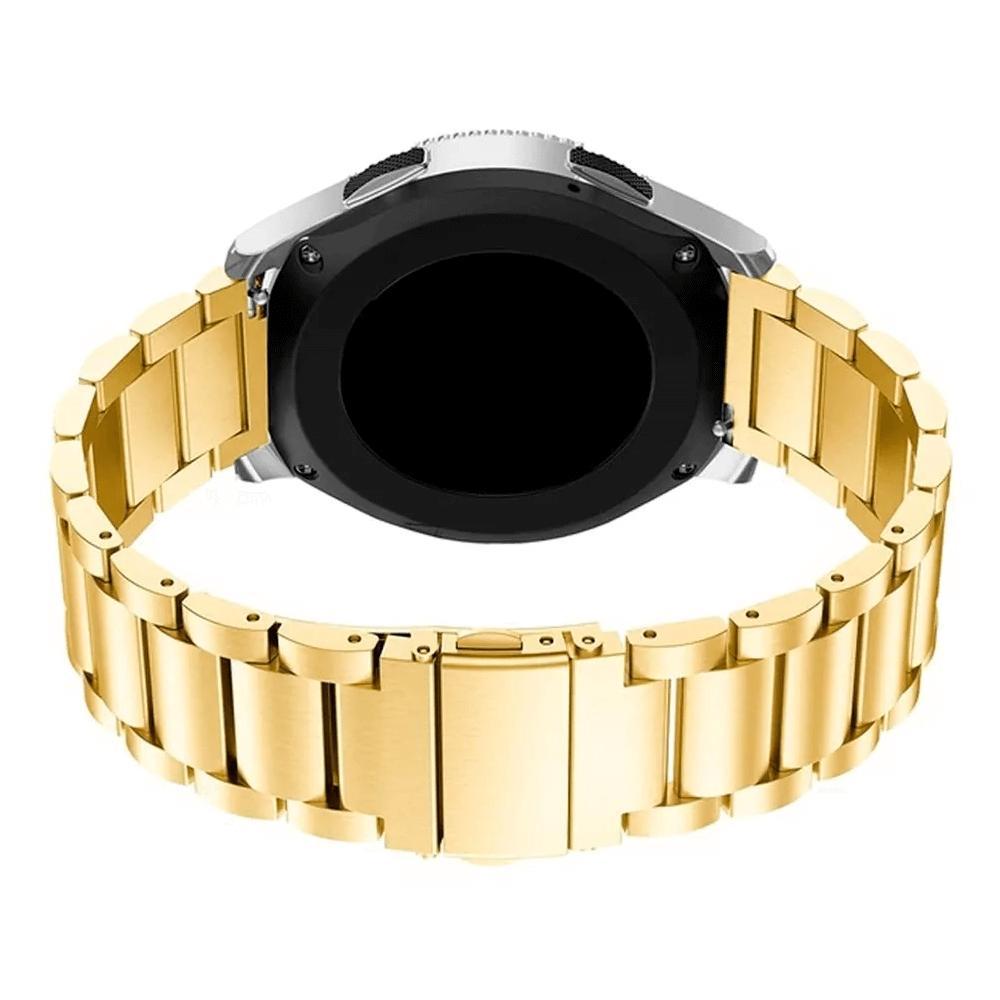 Miniatura Pulseira Relógio Smartwatch Aço Inox 3 Elos Smartband