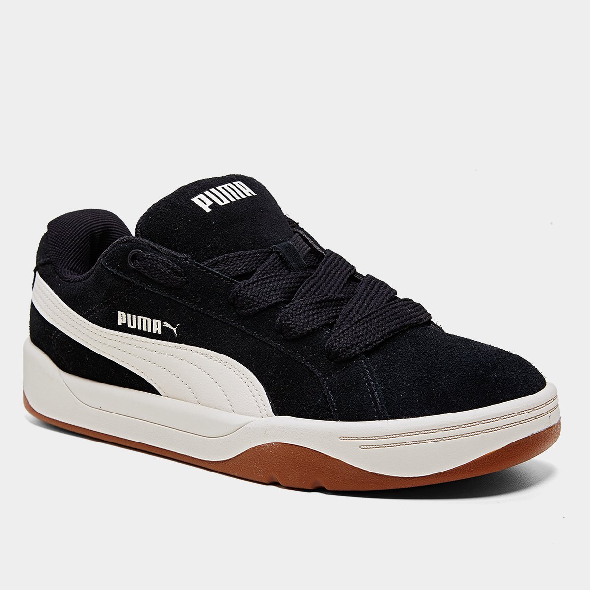 Miniatura Tênis Puma Park Lifestyle Easy Unissex Preto+Branco - 43