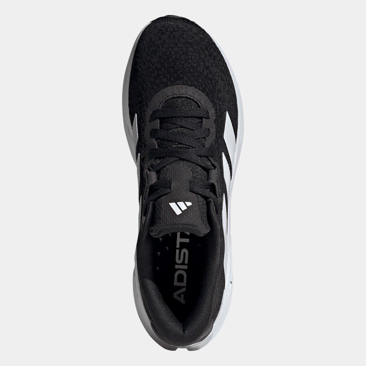 Miniatura Tênis Adidas Adistar 4 Masculino Preto+Branco - 38