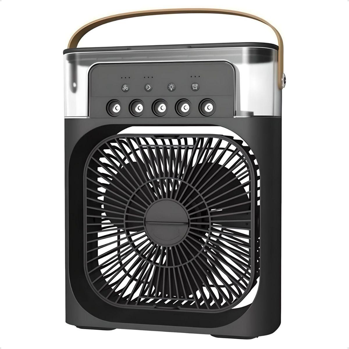 Miniatura Mini Ventilador Portátil Climatizador Umidificador De Ar
