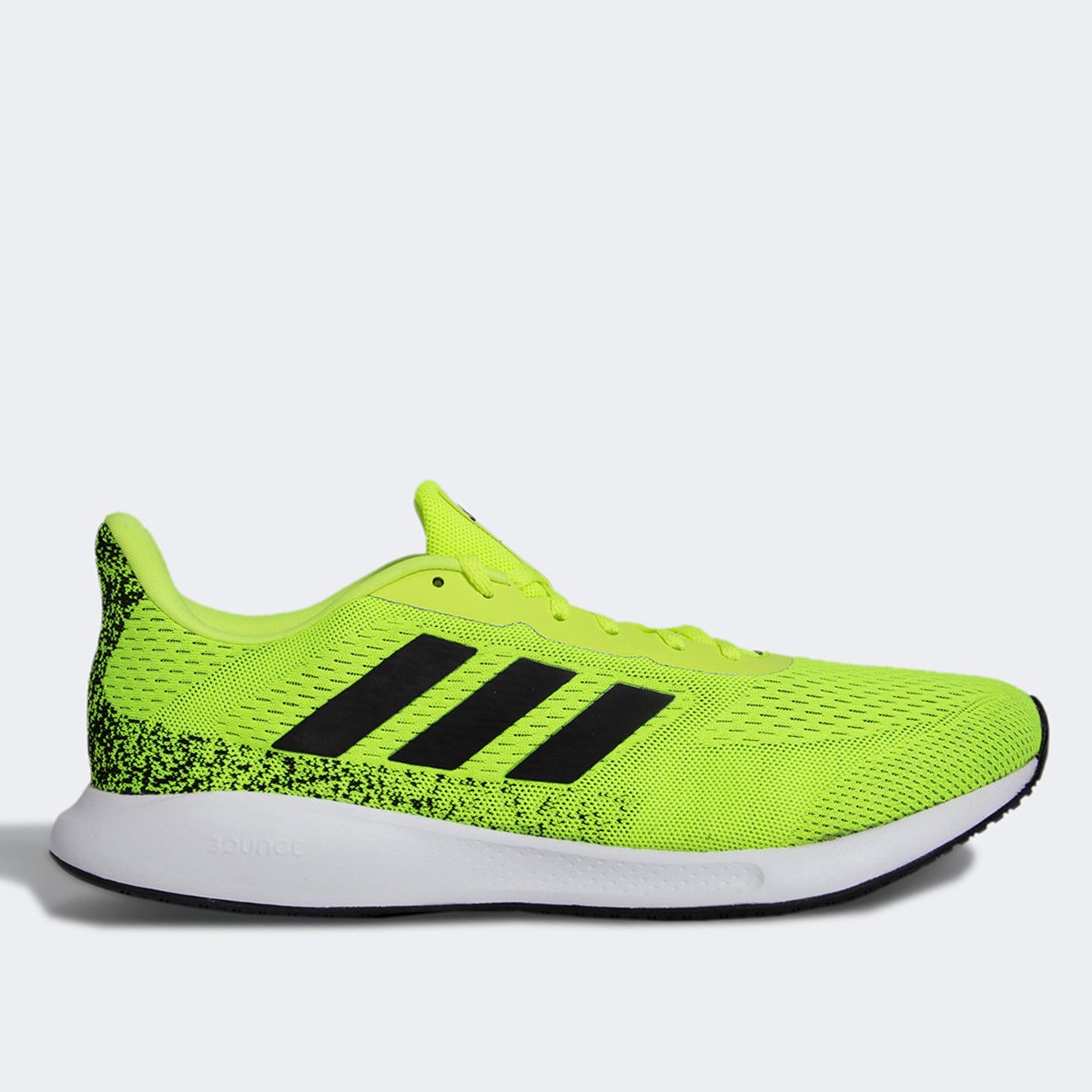 Miniatura Tênis Adidas Endo Run Masculino Amarelo+Preto - 38