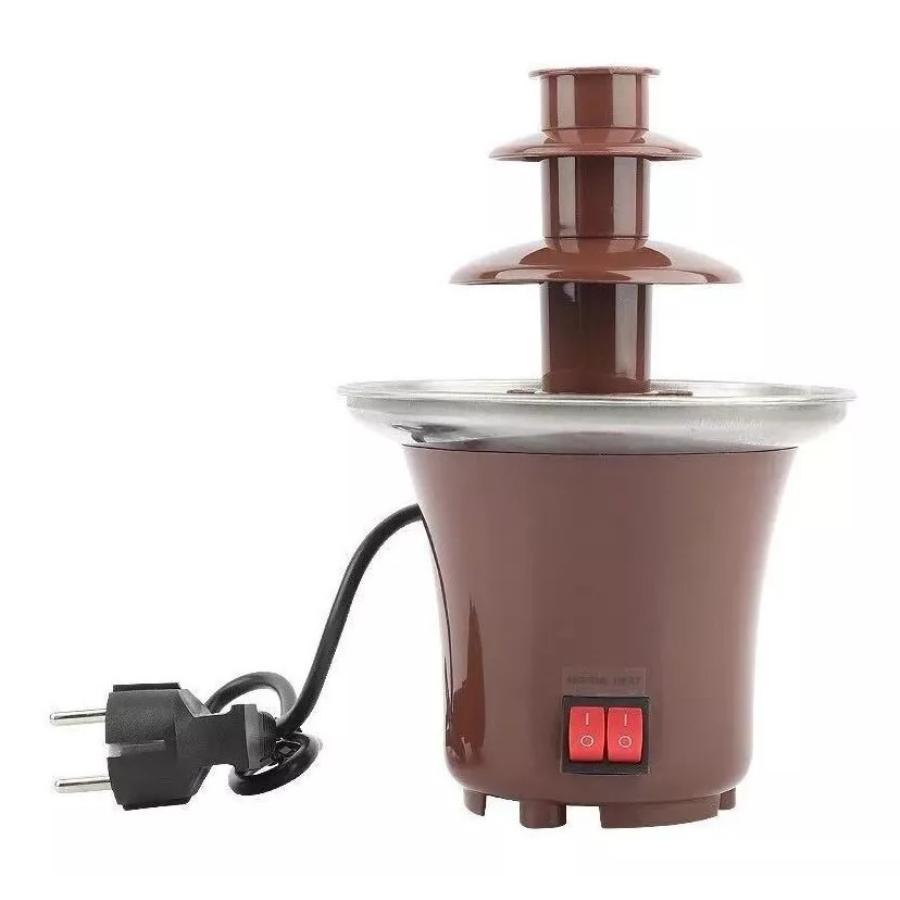 Mini Cascata Fonte Chocolate Fondue Elétrica 110V: Momentos