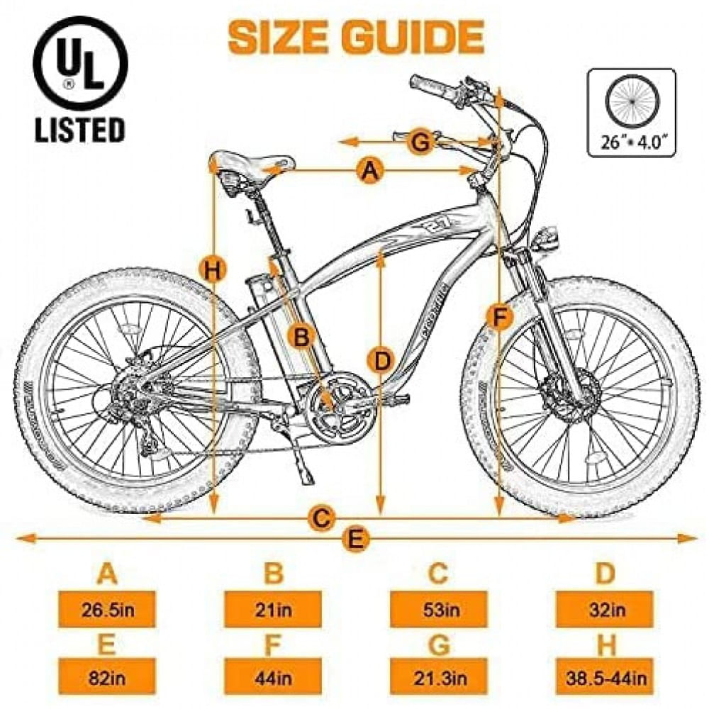 Miniatura ECOTRIC Bicicleta Elétrica Motorizada 7 Velocidades 750W Preta