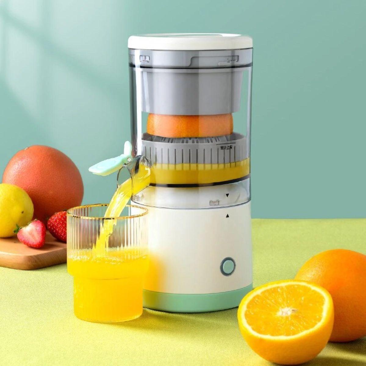 Miniatura Espremedor Laranja Frutas Sem Fio Elétrico Portátil Bivolt
