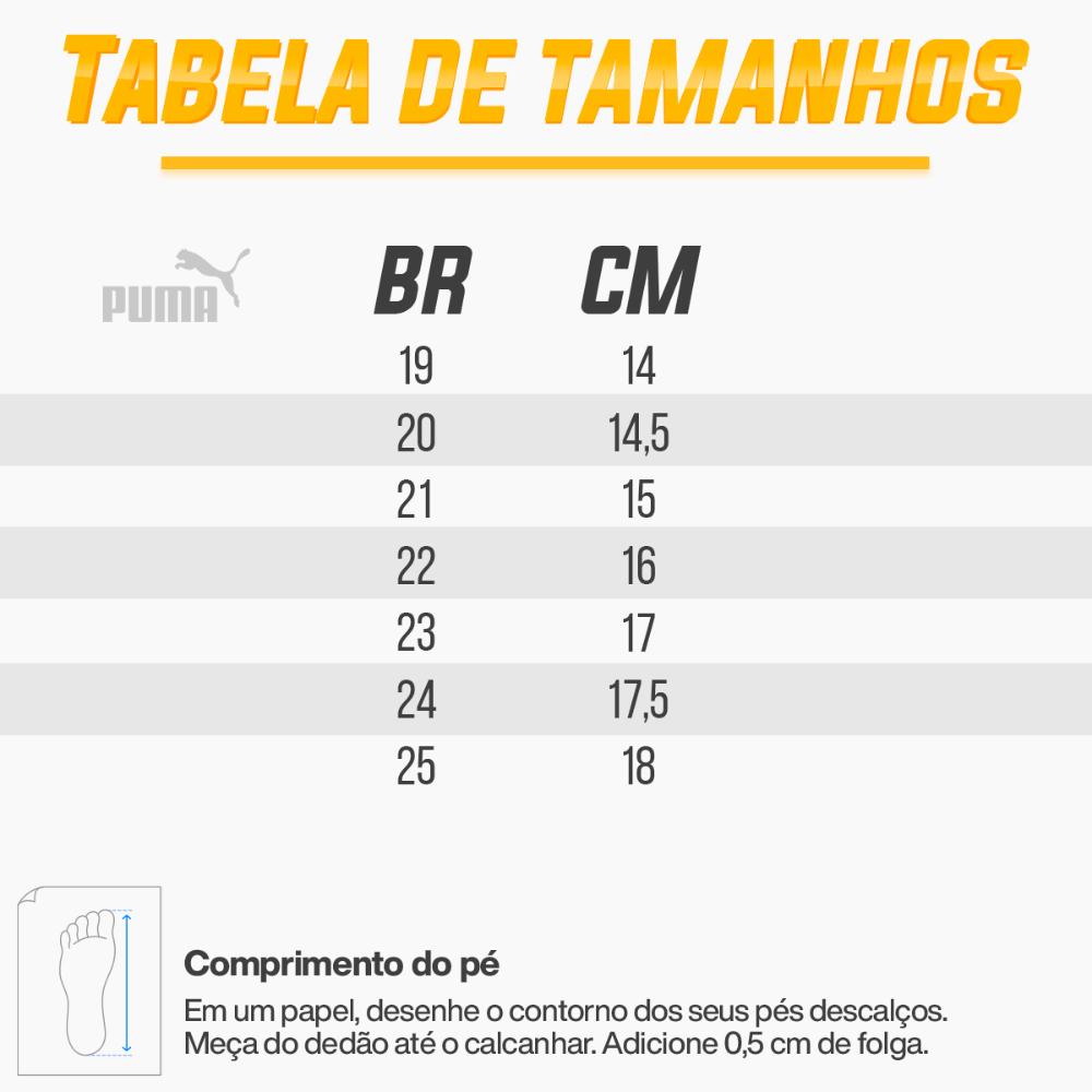 Miniatura Tênis Puma Wired Run Slip On Infantil Marinho / Laranja - 19