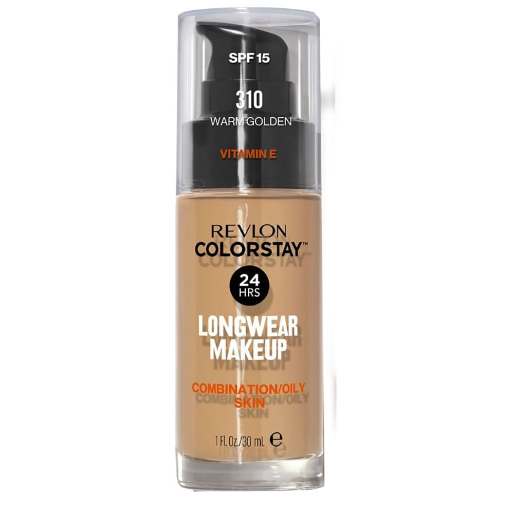 Miniatura Base Líquida Revlon Colorstay Longwear Makeup Combination Oily Skin SPF15 30ml 310 Warm Golden