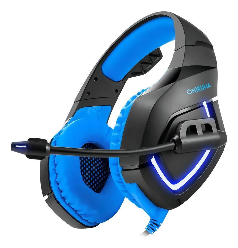 Headset Gamer Onikuma K1-B: Imersão Total Com Led
