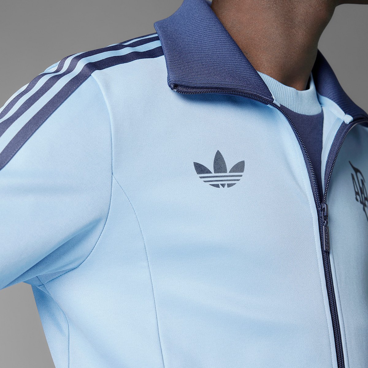 Miniatura Jaqueta Argentina 25/26 Comemorativa 1974 Adidas Masculina Azul - EGG