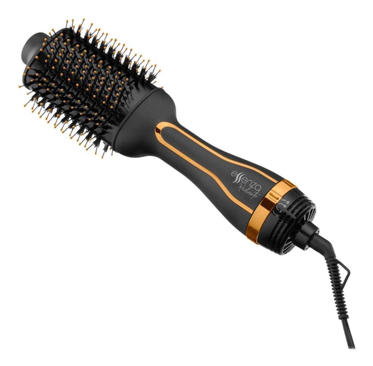 Miniatura Escova Modeladora Multilaser Seca Alisa 1200W Gold Eb087