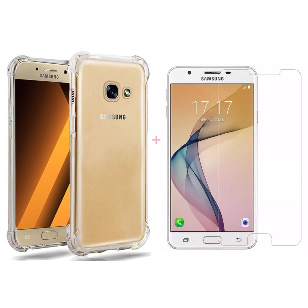 Miniatura Capinha Galaxy J7 Prime Anti Impacto Transparente + Película