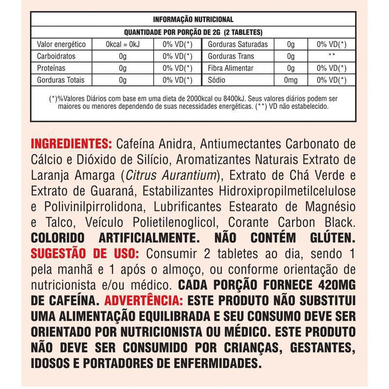 Miniatura Thermo Abdomen Black 60 Comprimidos Body Action