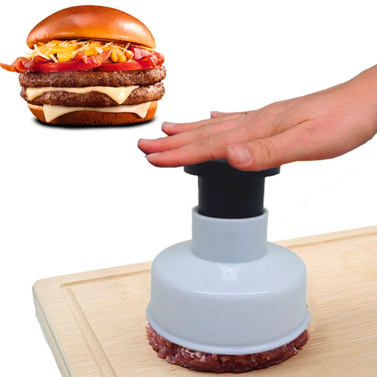 Miniatura Molde de Hamburguer - Prana