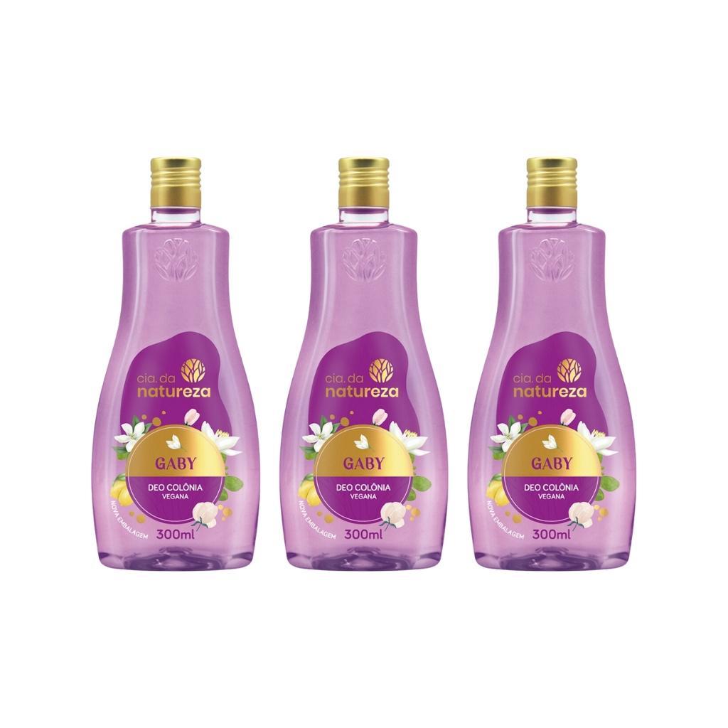 Miniatura Colonia Cia Da Natureza Gaby 300Ml - Kit Com 3Un