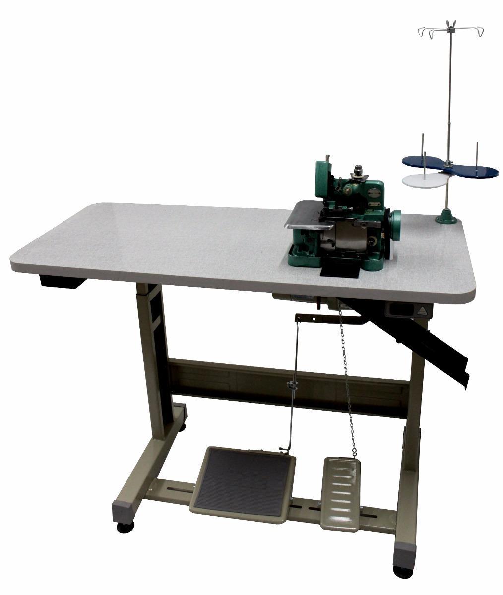 Miniatura Overloque Semi Industrial Com Motor Grande+Mesa