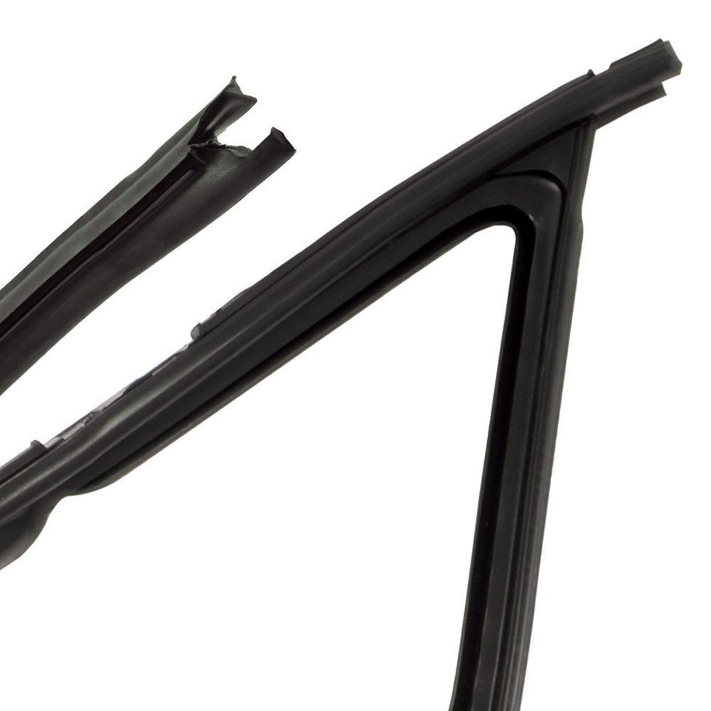 Miniatura Par Borracha Do Quebra Vento Chevette Chevy 500 1983 A 1993