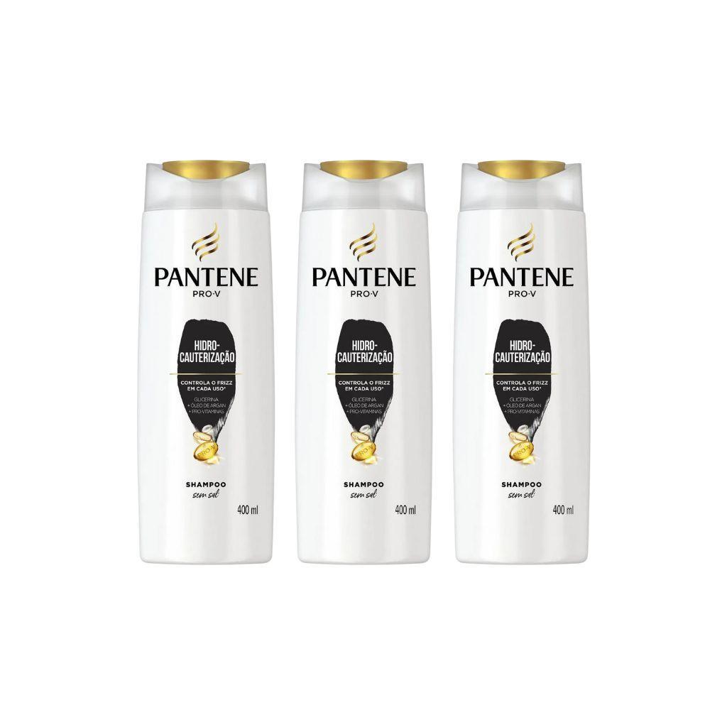 Miniatura Kit Pantene Hidro Cauterização 3 Shampoo 400Ml