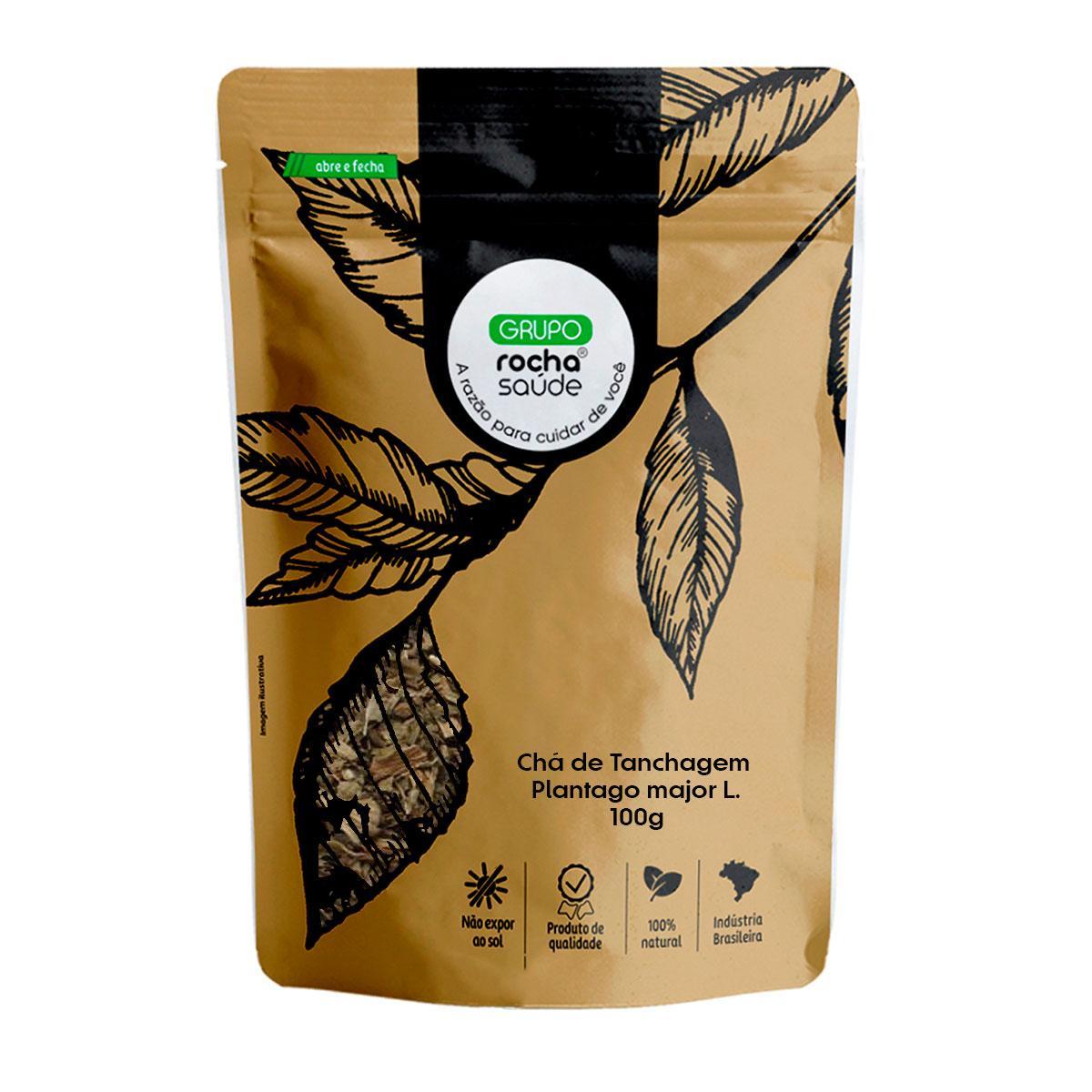 Miniatura Chá De Tanchagem 100 Natural Qualidade Superior - 100G