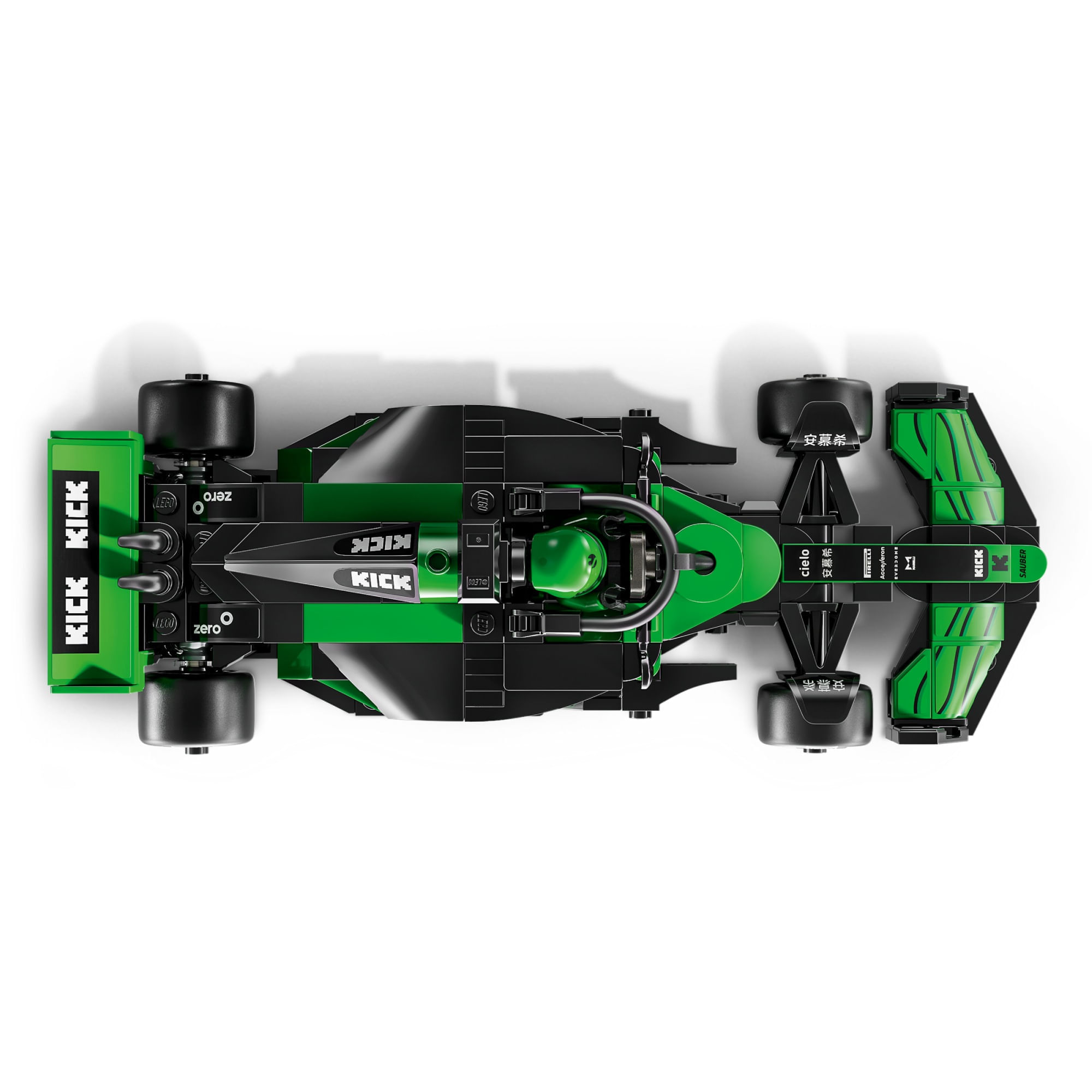 Miniatura LEGO Speed Champions - KICK Sauber F1® Team C44
