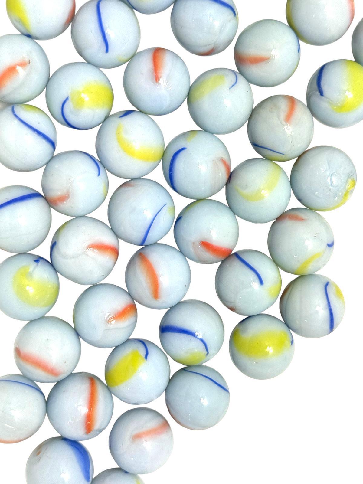 Bolinha Bola De Gude De Leite Mini Gude Leitosinha- Kit 150U