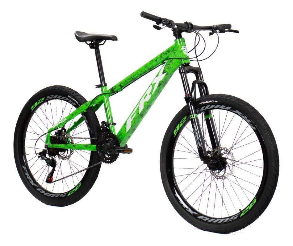 Miniatura Bicicleta Frx Ragnarok Aro 26 Adulto Freeride Green 14