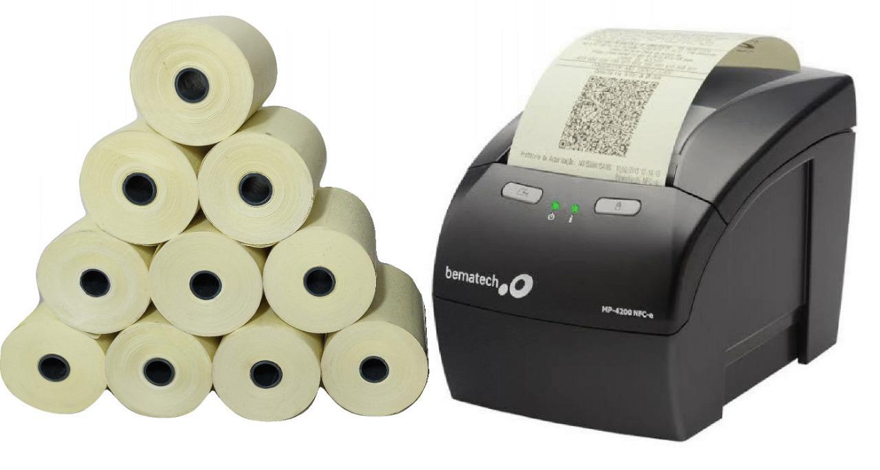 Miniatura Bobina Termica 80X40 Caixa Com 30 Rolos