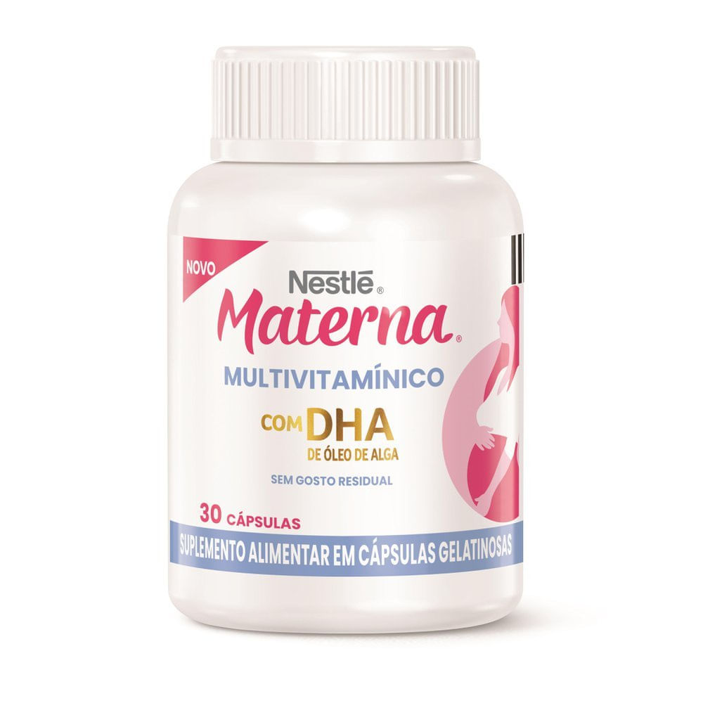 Miniatura Suplemento Adulto Materna Multivitamínico Com Dha 30 Unidades