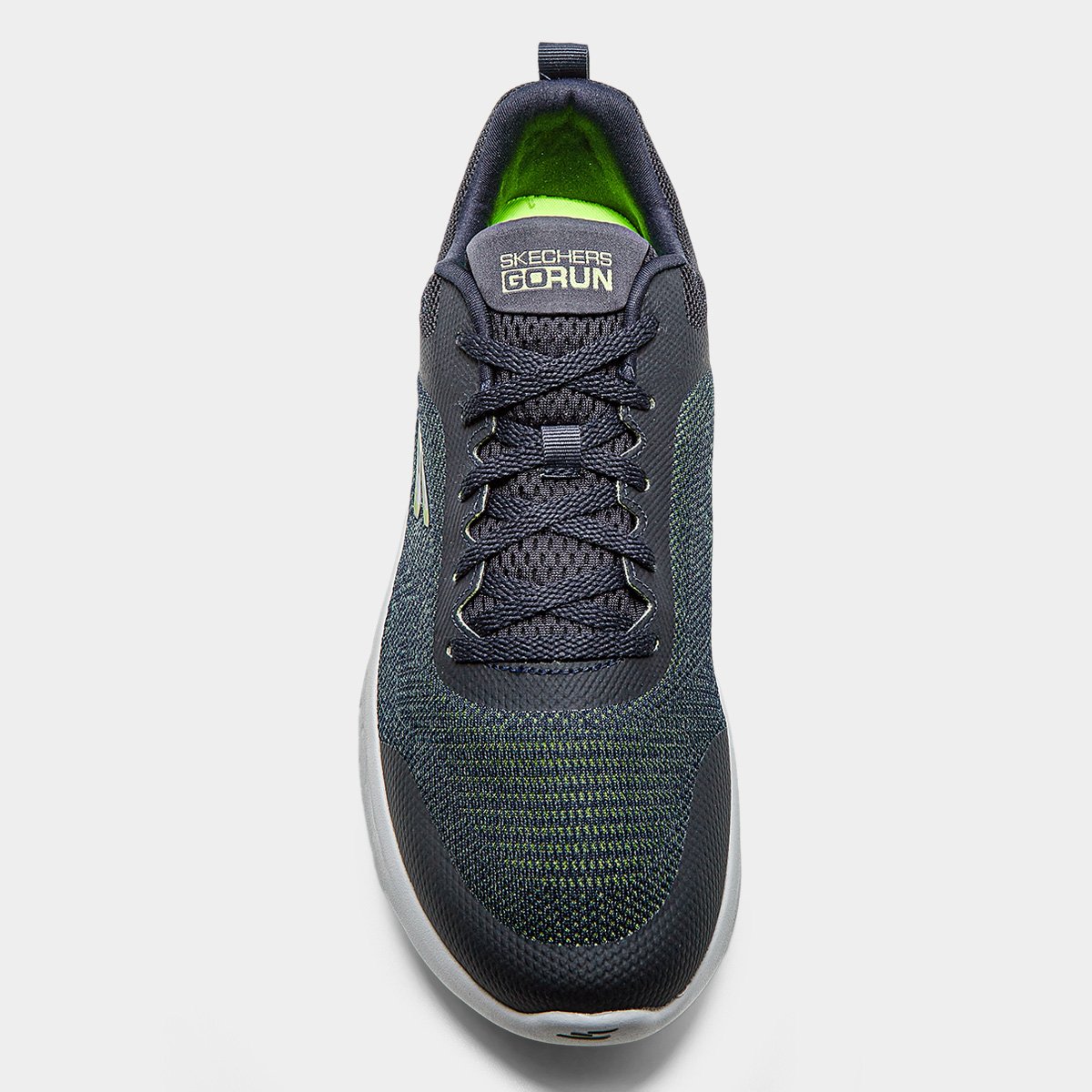 Miniatura Tênis Skechers Go Run Lite Masculino Marinho+Verde - 38