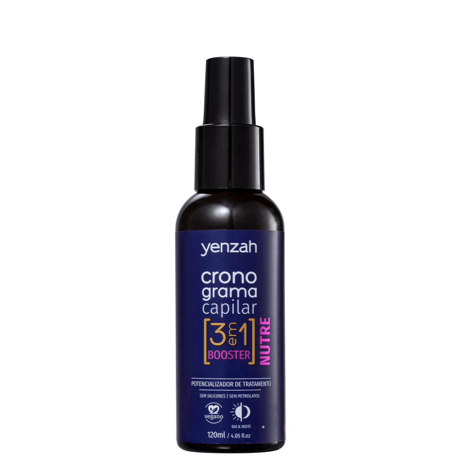 Miniatura Yenzah Cronograma Capilar 3 em 1 - Booster Capilar Nutrição 120ml