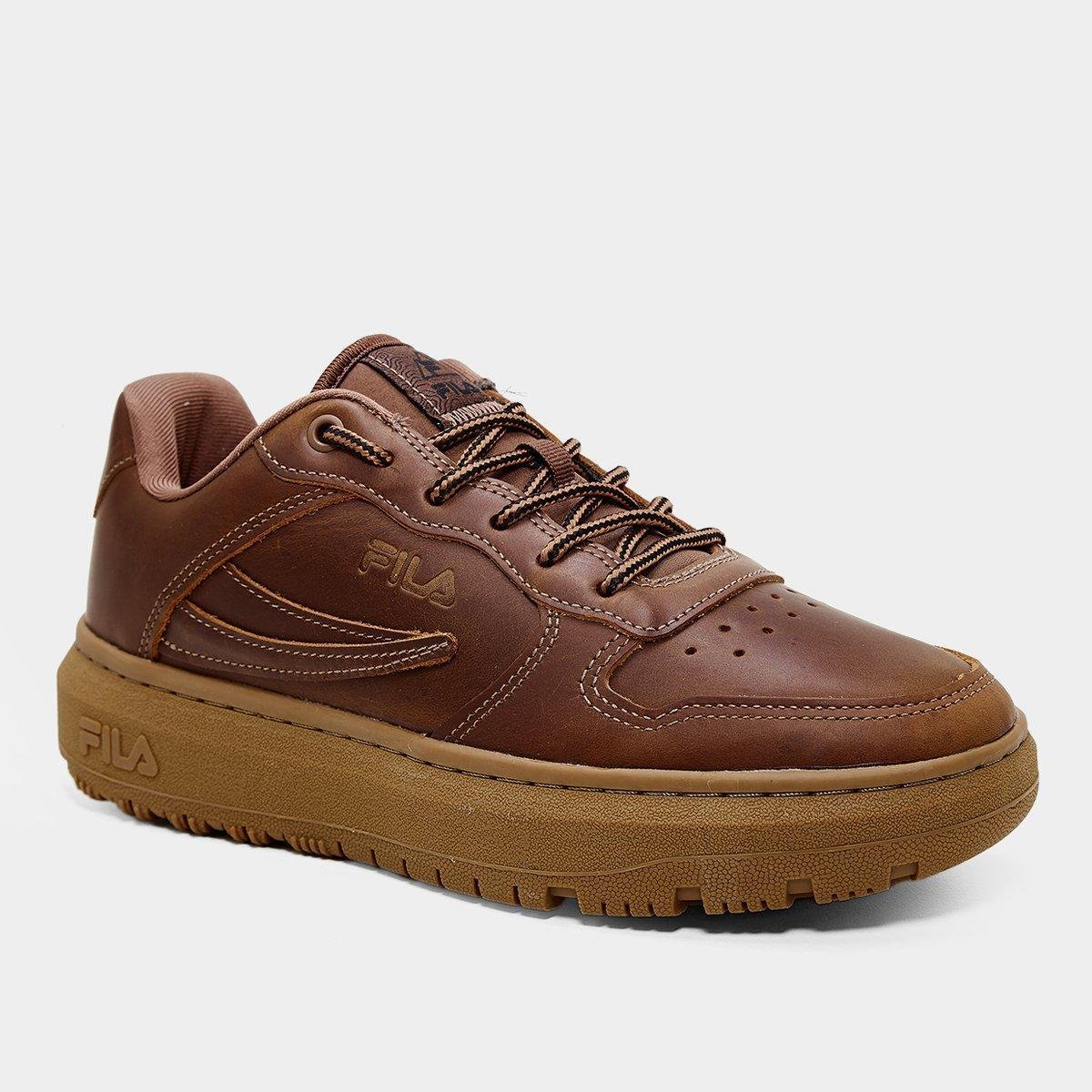 Miniatura Tênis Fila Fx-100 All Terrain Low Feminino Marrom - 34