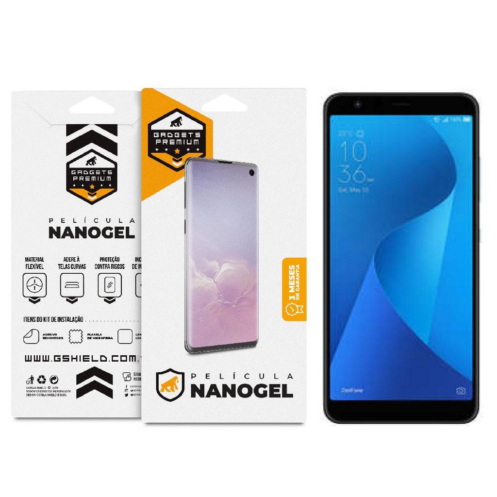 Miniatura Película De Nano Gel Dupla Zenfone Max Plus M1