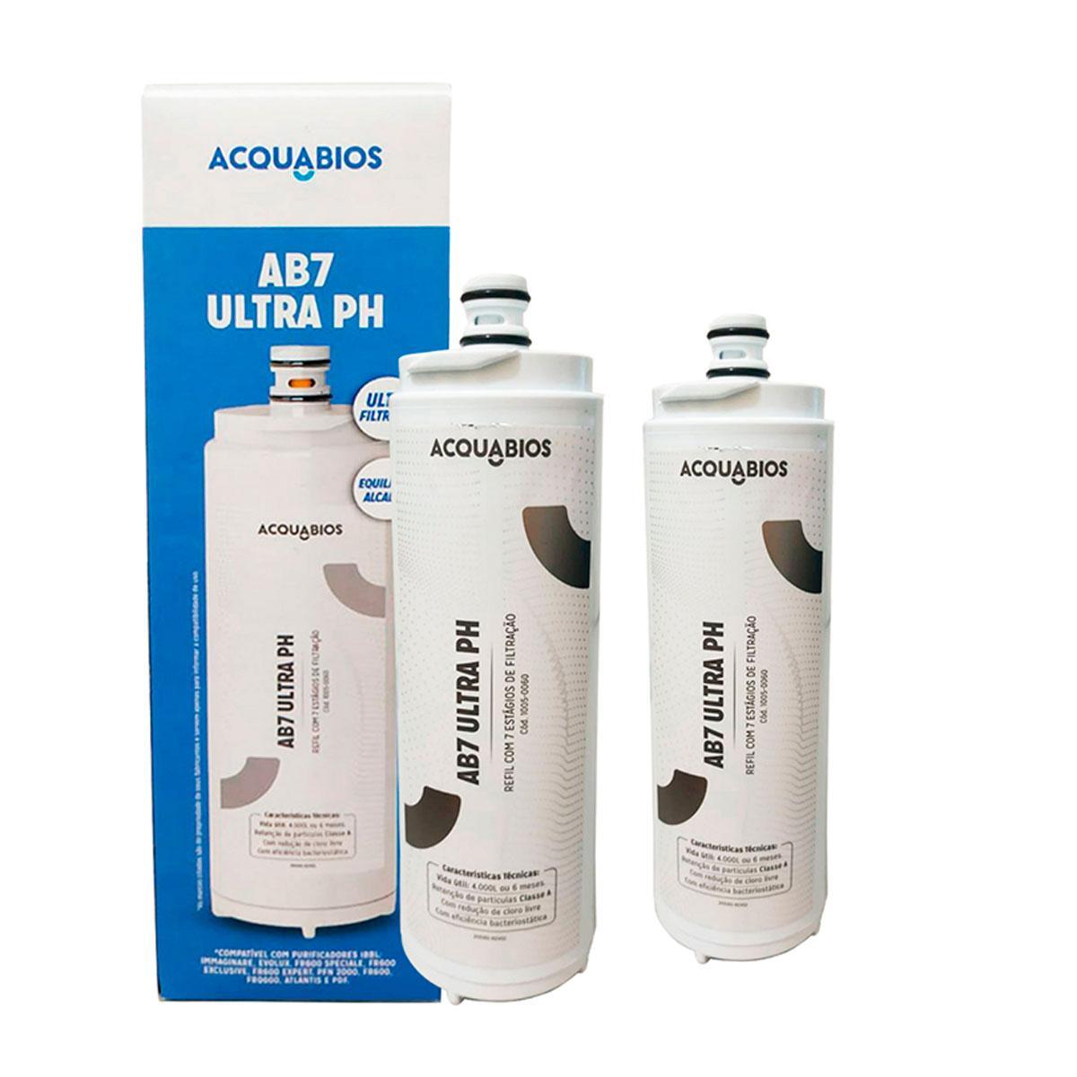 Miniatura Kit 2 Filtro Refil Compatível Ibbl Cz+7 Purificador Agua Due
