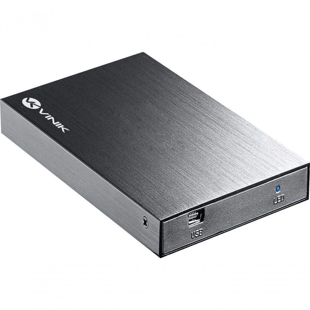 Case Externo Para Ssd 2.5" Alumínio Usb 2.0 - Vinik Chda-100