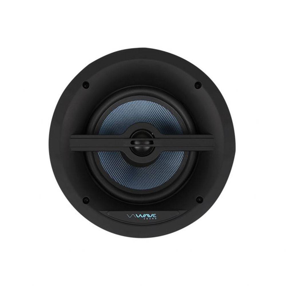 Miniatura Caixa De Som De Embutir Wave Sound Wsr150 Tela Slim Quadrada