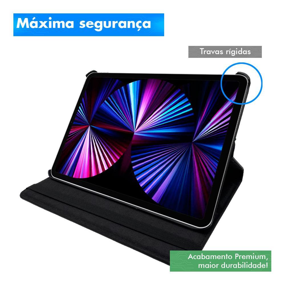 Miniatura Capa Ipad Pro 11 2020 Couro Giratória Couro - Vermelha