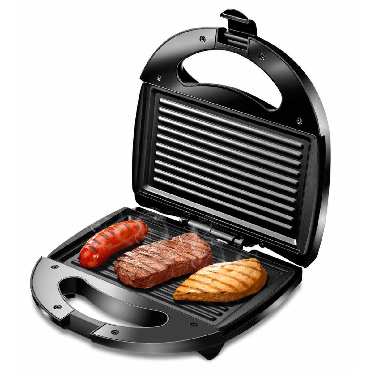 Miniatura Sanduicheira E Grill Mondial, 750W Antiaderente - S13