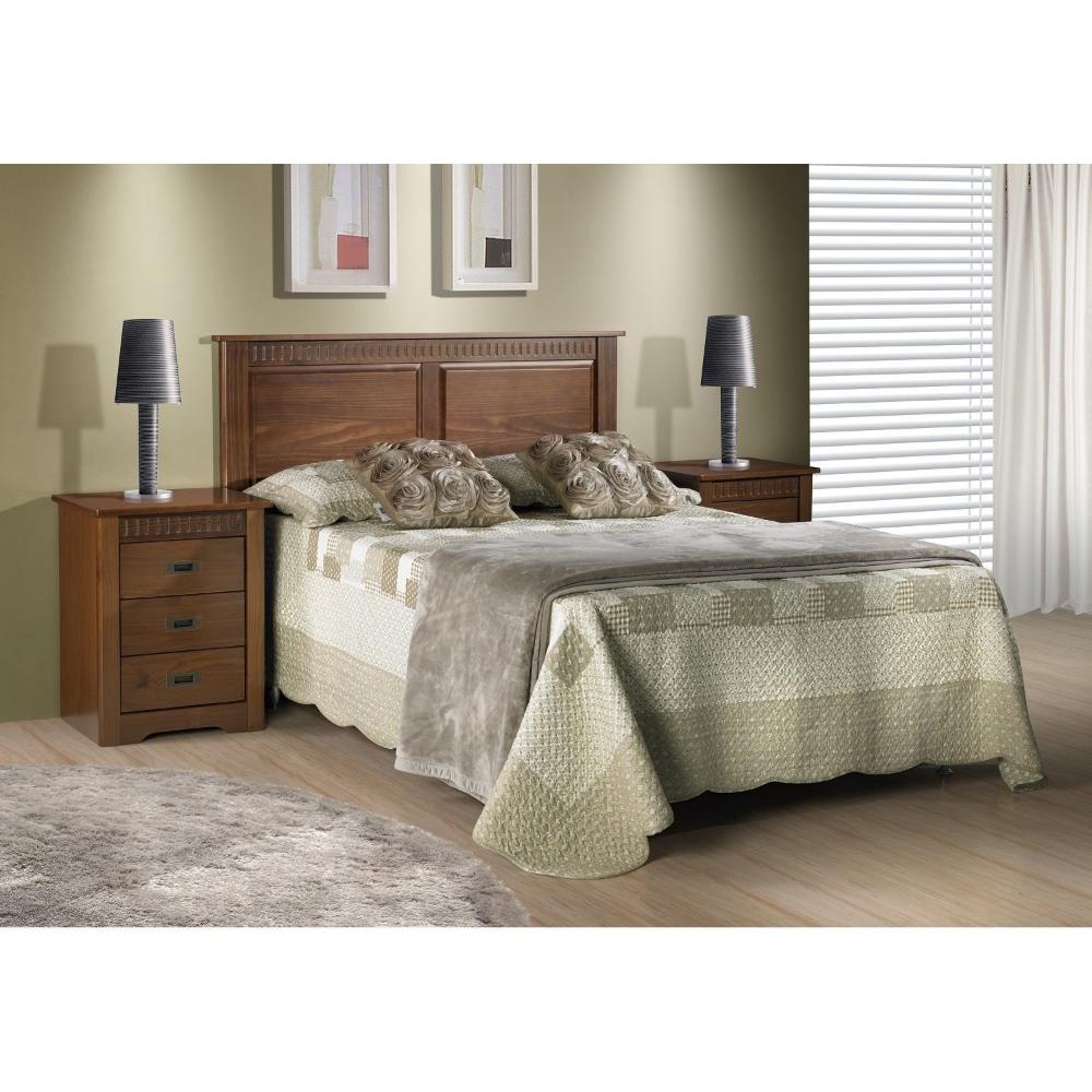 Miniatura Cabeceira 160 para Cama Box Paris Amendoa