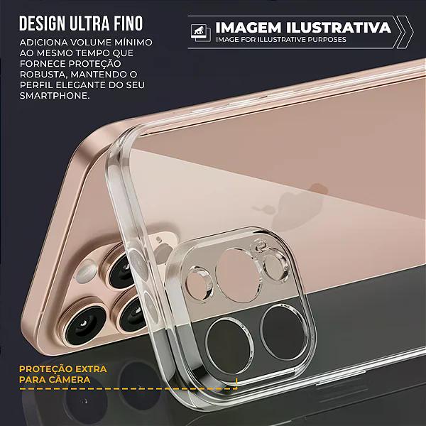 Miniatura Capa case capinha para iPhone 16E - Crystal Slim - NÃO AMARELA - Gshield