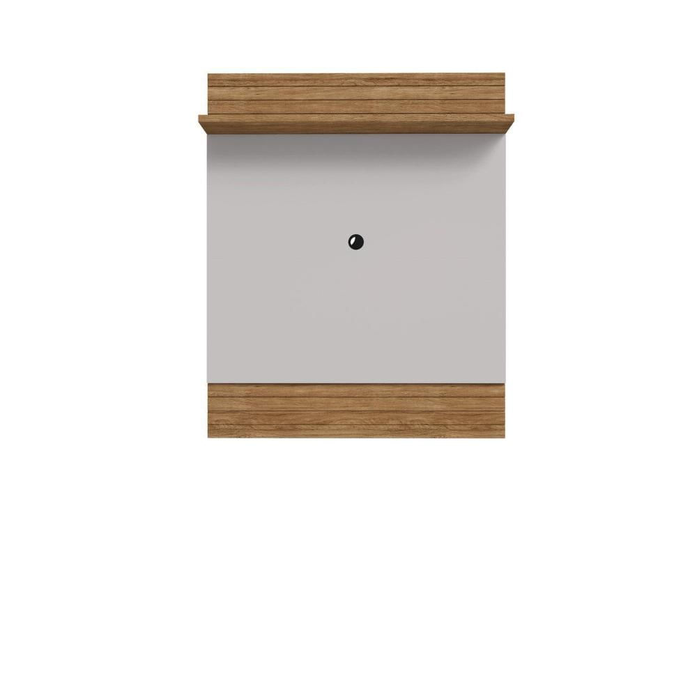 Miniatura Painel para Tv até 48 Polegadas Guaratuba Cinamomo/Off-White