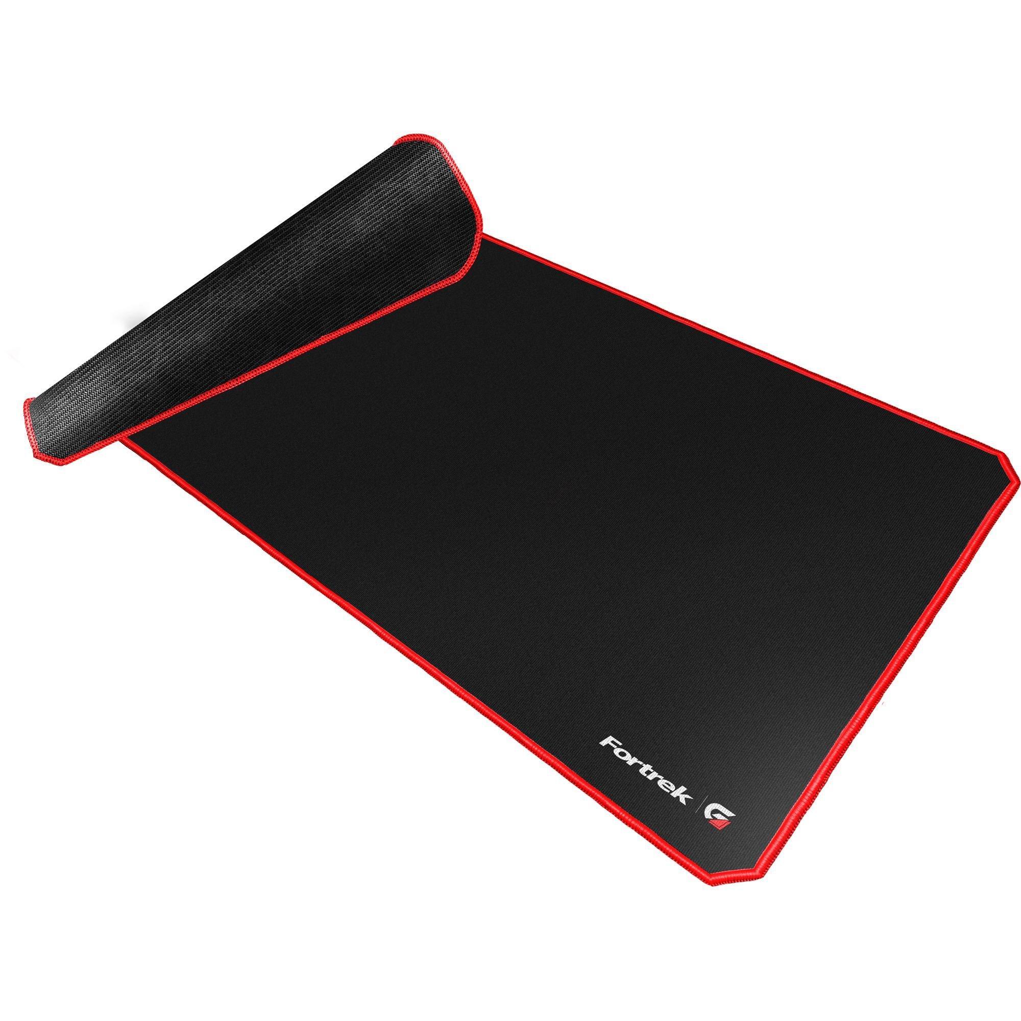 Miniatura Mousepad Gamer Fortrek Speed Mpg-103 Preto/Vermelho