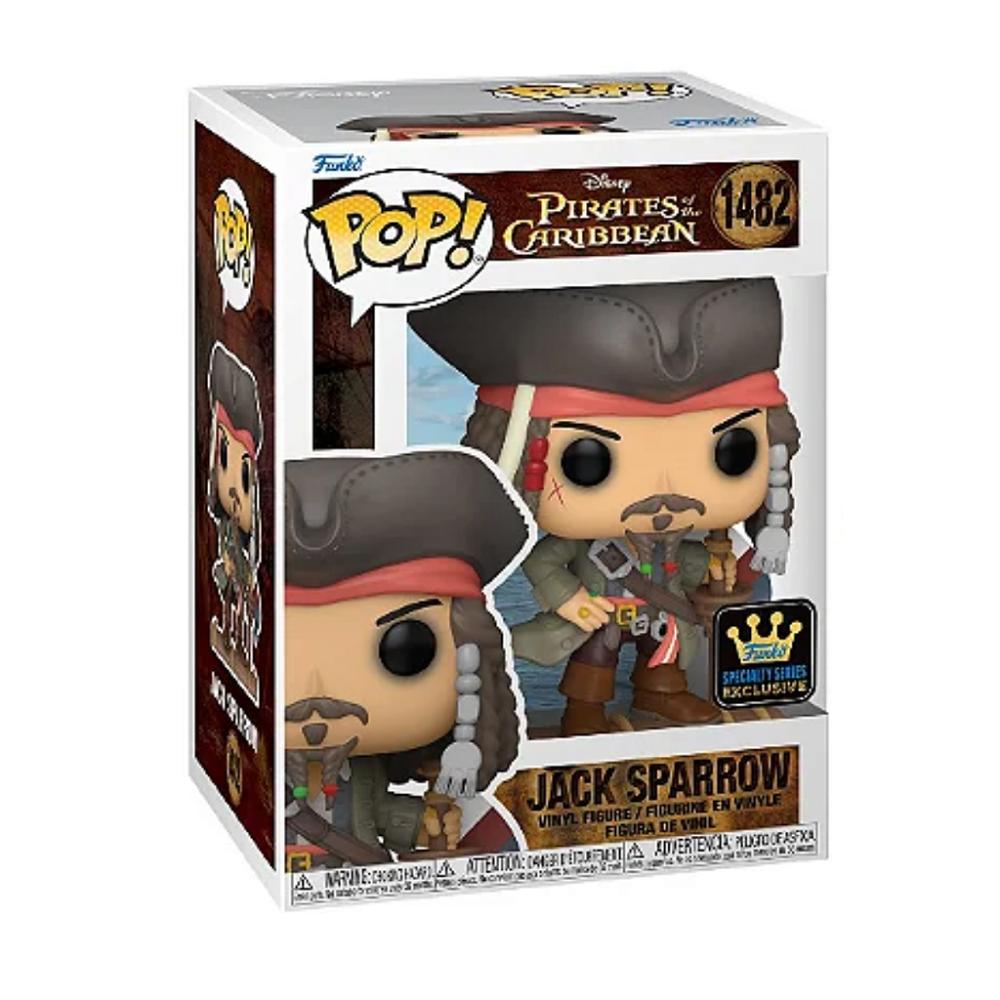 Miniatura Funko Pop Pirates Of The Caribbean 1482 Jack Sparrow