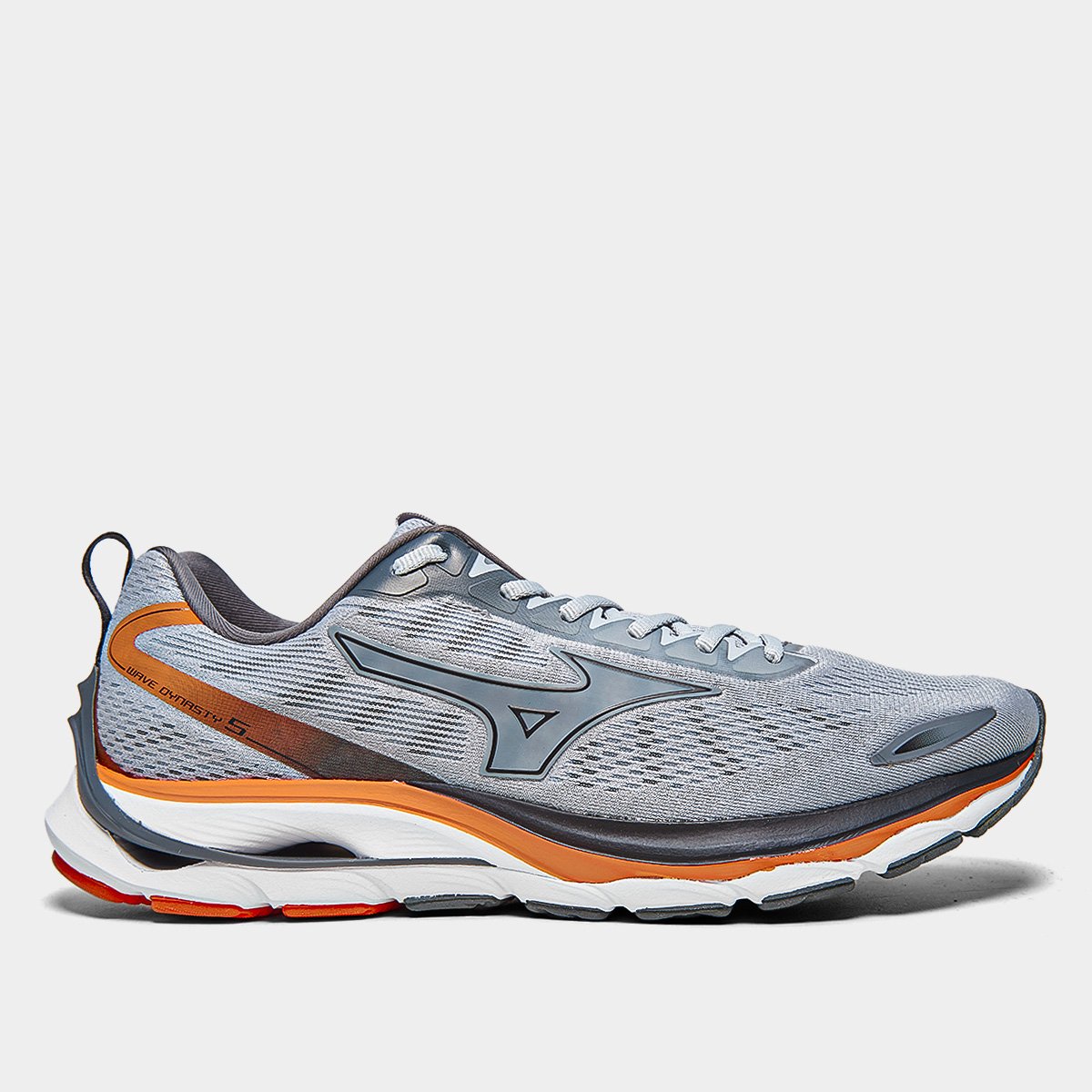 Miniatura Tênis Mizuno Wave Dynasty 5 Masculino Cinza - 38