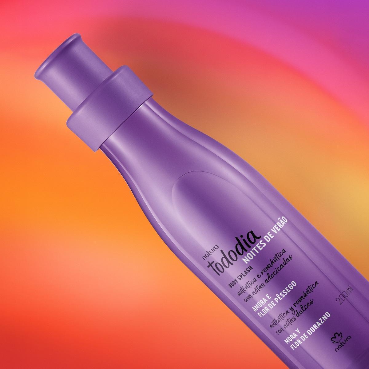 Miniatura Body Splash Tododia Amora E Flor De Pêssego 200Ml - Natura