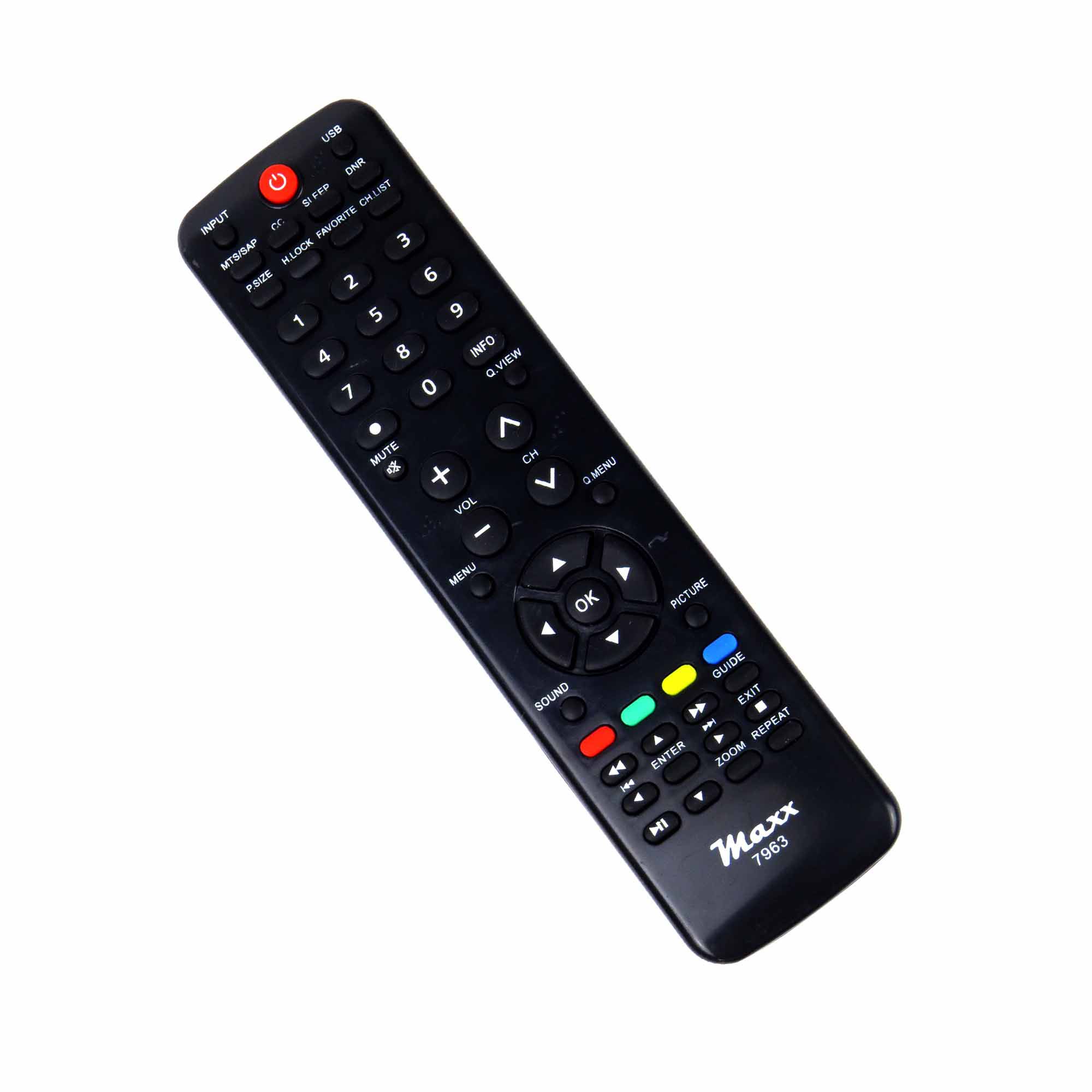 Miniatura Controle Remoto MAXX para TV LCD H Buster - Compatível