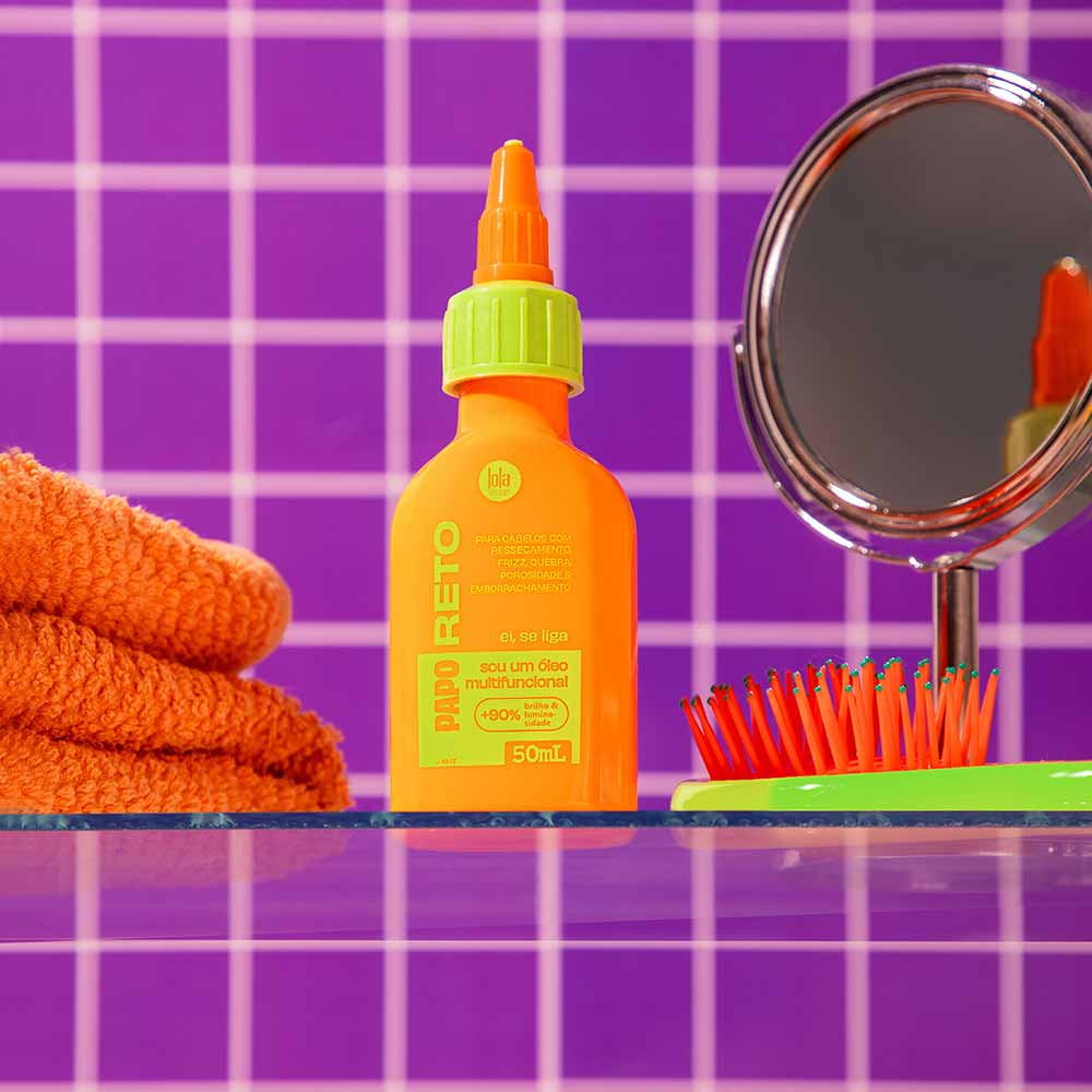 Miniatura Lola From Rio Papo Reto Óleo Capilar 50ml