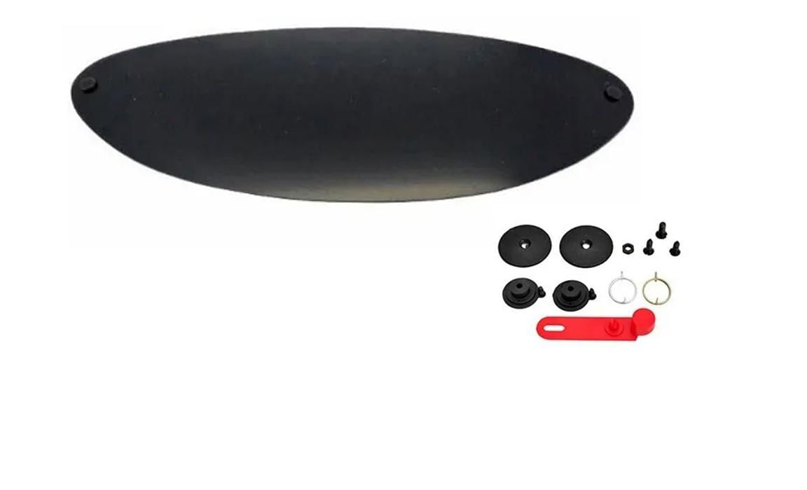 Miniatura Viseira Lente Fume Capacete San Marino + Kit Reparo Completo