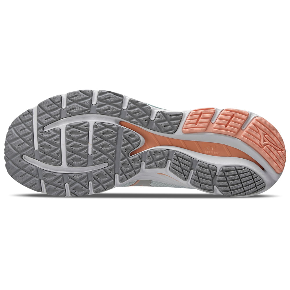 Miniatura Tênis de Corrida Feminino Mizuno Wave Mirai 5 Verde - 35