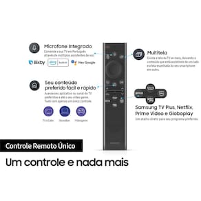 Miniatura Smart TV 75" Neo QLED 8K Samsung QN900B, Mini Led, Painel 120hz, Processador com IA, Som em Movimento Pro, Tela Infinita, Ultrafina, Única Conexão