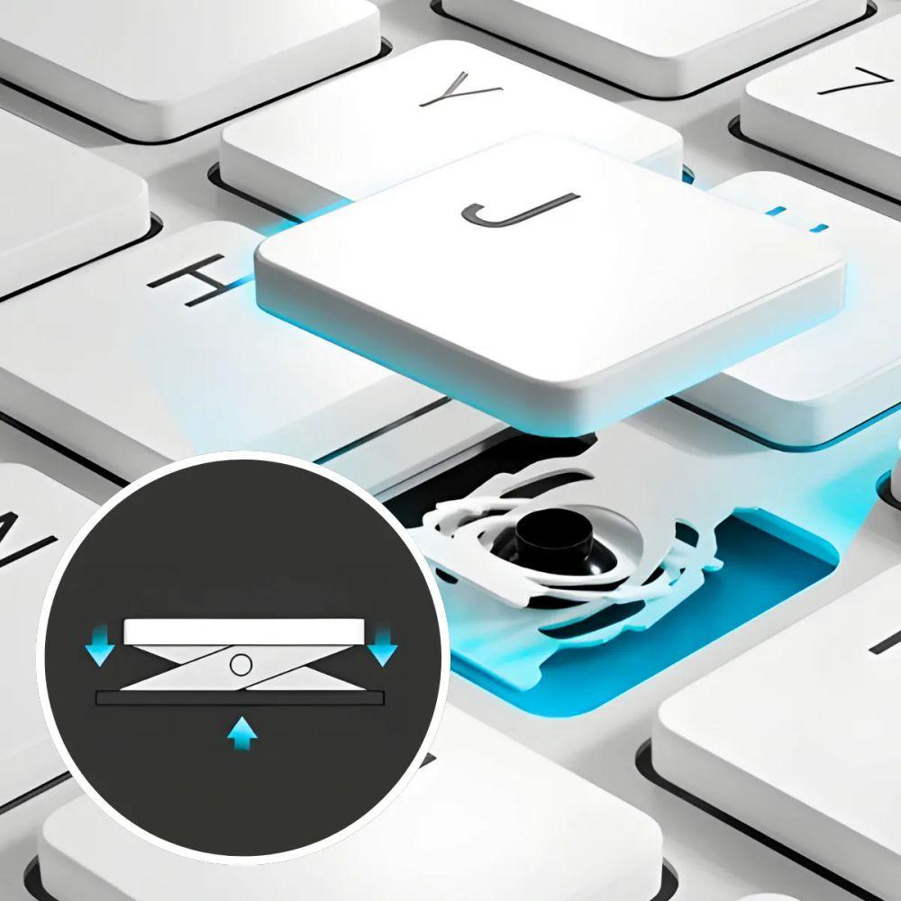 Miniatura Teclado Sem Fio Bluetooth